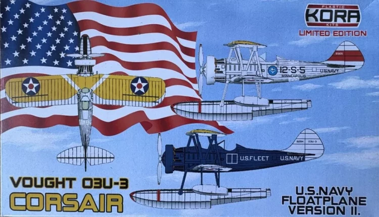 Kora Model PK72212 Vought O3U-3 Corsair FLOATPLANE version II. 1/72