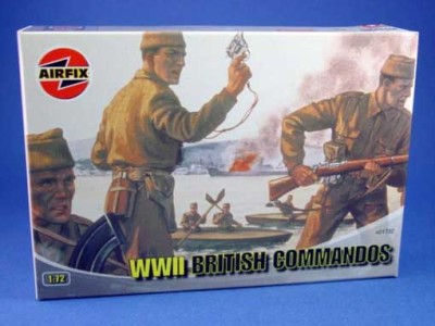 Airfix 1732 British Commandos - Series 1 (1:72 Scale) 1/72
