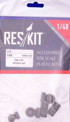 Reskit RS48-0093 Yak-130 wheels set (ZVE,KITTYH) 1/48