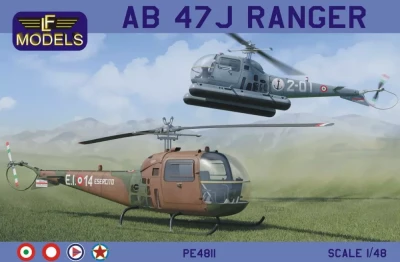 Lf Model P4811 AB 47J Ranger (5x camo) 1/48