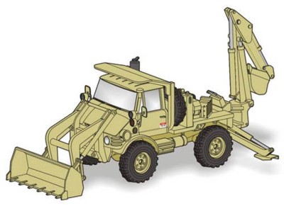 Planet Models MV72119 Unimog FLU 419 SEE in US Army Service 1/72