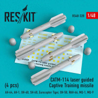 Reskit 48328 CATM-114 laser guided Captive Train. missile 1/48