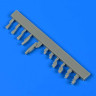 QuickBoost QB48738 Super Etendard air scoops (KIN) 1/48