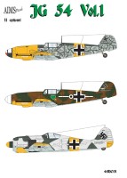 Aims AIMS48D031 JG 54 Messerschmitt Bf-109F-2 of the II 1/48
