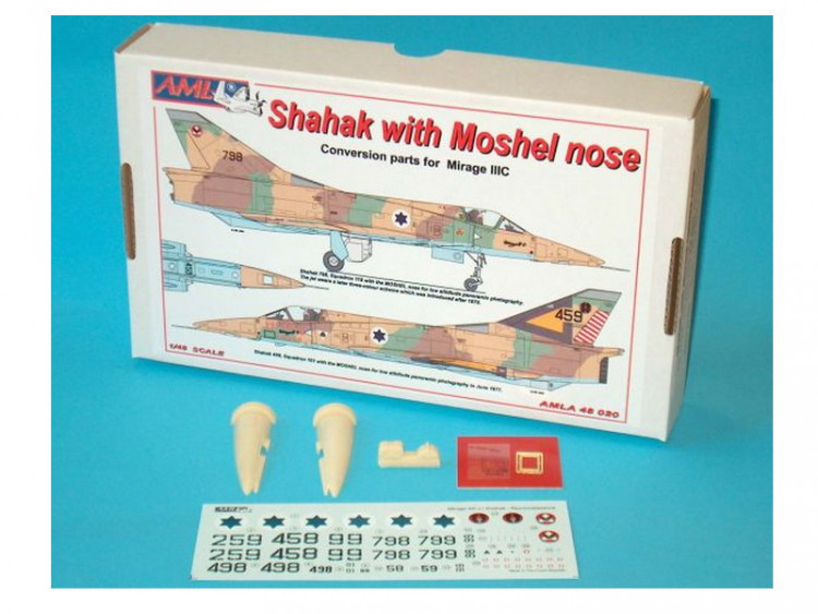 AML AMLA48020 Shahak w/ Moshel nose (Conv. for Mirage IIIC) 1/48