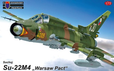 Kovozavody Prostejov 72196 Su-22M4 'Warsaw Pact' (4x camo) 1/72