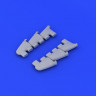 Eduard 648211 Spitfire Mk.I exhaust stacks 1/48