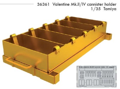 Eduard 36361 Valentine Mk.II/IV cannister holder 1/35 1/35
