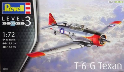 Revell 03924 Самолет америк лёгк учебный T-6 G Texan (REVELL) 1/72