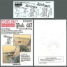 Echelon FD D356003 Pak 40 Special Marking 5 scaled decals in one set (1/72, 1/48, 1/35, 1/18, 1/16)