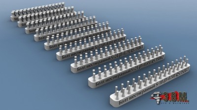 ЭВМ RS35061 Болт шестигранный S - 18 (D = 0,58 мм) 1/35
