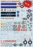 Print Scale 48-076 Cessna A-37 Dragonfly Wet decal 1/48