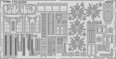 Eduard 72605 C-54 exterior 1/72