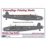 AML AMLM73024 Маска камуфляж HP Halifax Mk.II/Early (REV) 1/72