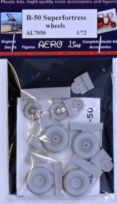 Plusmodel AL7050 B-50 Superfortress - wheels 1/72