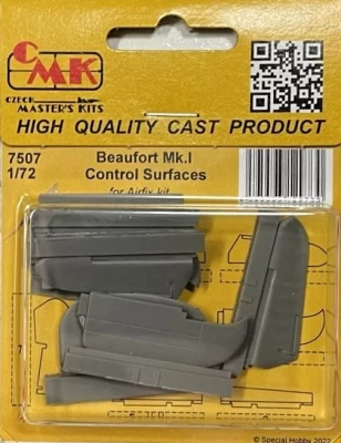 CMK 7507 Beaufort Mk.I Control Surfaces (AIRFIX) 1/72