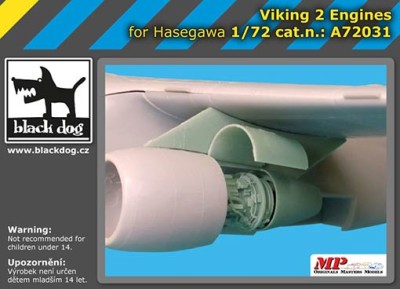 BlackDog A72031 Viking - 2 engines (HAS) 1/72
