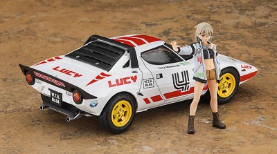 Hasegawa 52328 С Фигуркой Wild Egg Girls Lancia 1/24