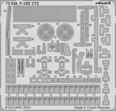 Eduard 73836 SET F-15D (FINEM) 1/72