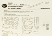 New Ware NWA-M0113 Mask F9F-2 and F9F-3 Panther ADVANCED (TRUMP) 1/48