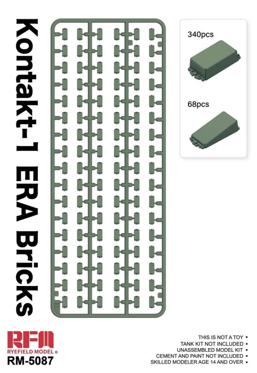 RFM 5087 Kontakt-1 ERA Bricks 1/35