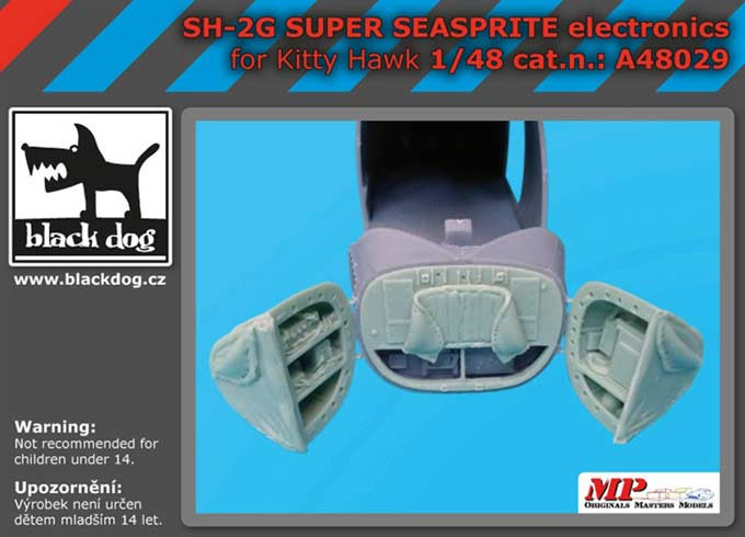 BlackDog A48029 SH-2G Super Seasprite electronics (KITTYH) 1/48