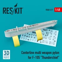 Reskit 48417 Centerline multi weapon pylon for F-105 1/48