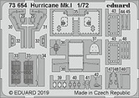 Eduard 73654 SET Hurricane Mk.I (ARMAH.)