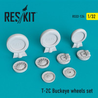Reskit RS32-0124 T-2C Buckeye wheels set Special Hobby 1/32