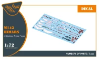 Clear Prop D72011 Decal M142 Himars in Ukrainian AF (FOREART) 1/72