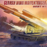 Modelcollect UA72112 German WWII E-100 panzer weapon carrier with V1 Missile launcher