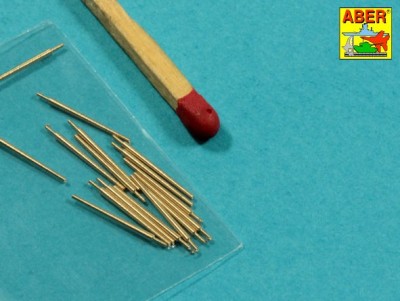 Aber 200L-09 Set of 16 pcs 37 mm L/83 barrels SK C/30 for German shipsUniversal set 1/200