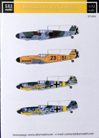 SBS model D72034 Декаль Bf-109F in Spanish Service 1/72