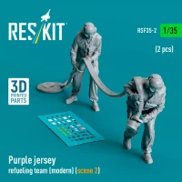 Reskit F35002 Purple jersey refueling team modern, scene 2 1/35