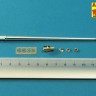 Aber 35 L-245 7,5 cm barrel with muzzle brake for Sd.Kfz.171 Panther A (designed to be used with Takom kits) 1/35