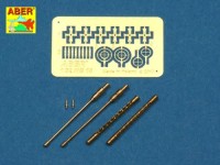 Aber A32001 Set of 2 barrels for German 7,92 mm MG.15 aircraft machine guns (with etched parts) 1/32