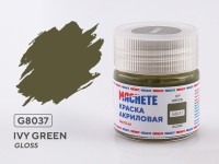 Machete G8037 Краска акриловая Ivy green (Зелёный плющ, глянцевый) 10 мл.