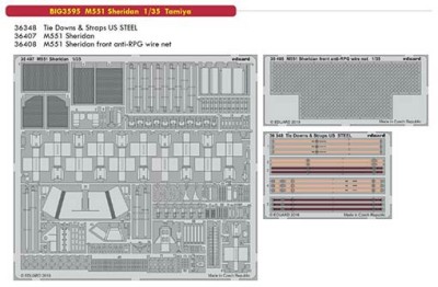 Eduard BIG03595 1/35 M551 Sheridan (TAM)
