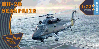 Clear Prop CP72018 Kaman HH-2D Seasprite, Advanced Kit (3x camo) 1/72
