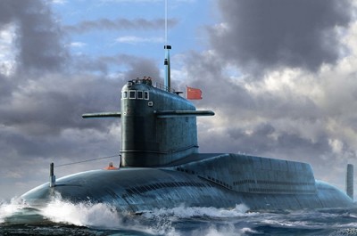 Trumpeter 05910 Китайская атомная подводная лодка Type 092 «Xia» 1/144