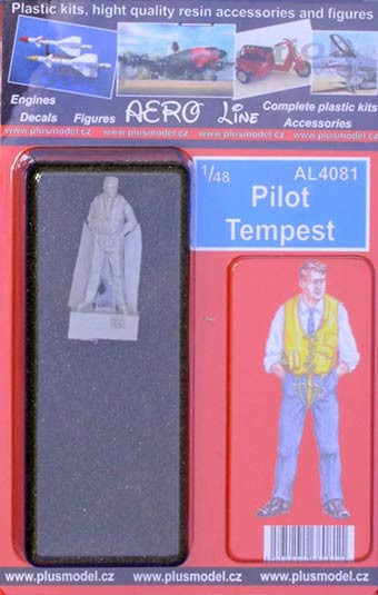 Plus model AL4081 1/48 Pilot Tempest (1 fig.)