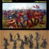 Caesar Miniatures H088 European Medieval Foot Soldiers and Archers, 15th Century 1/72