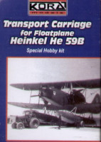 Kora Model C7218 Transport Carriage for Heinkel 59B (SP.HOBBY) 1/72