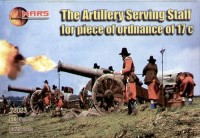 Mars MAR72023 17 century artillery gun crew. No guns. Just crew... 56 figures... 1/72