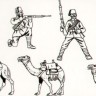 НАТ 8193 Egyptian Camel Corps 1/72
