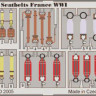 Eduard 49031 Seatbelts France WWI фототравление