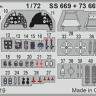 Eduard SS669 1/72 Bf 109G-6 (TAM)