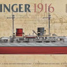 Takom SP-7034 Derfflinger 1916 full hull 1/700