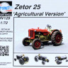 Planet Models MV72129 Zetor 25 'Agricultural Version' (resin kit) 1/72