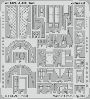 Eduard 491324 SET A-10C (HOBBYB) 1/48
